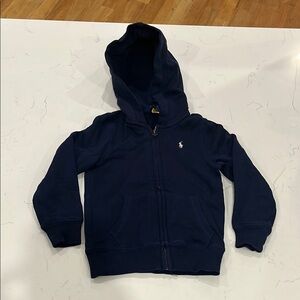 Navy Blue Kids Hoodie